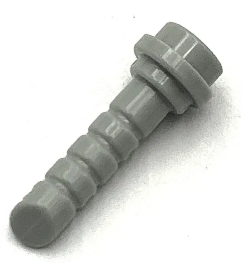 Lego New Light Bluish Gray Minifigure Weapon Lightsaber Hilt Short with Ridges