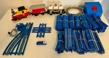 LEGO 7722 / 4.5V with 7813 Shell Tanker Truck and lots of tracks!!