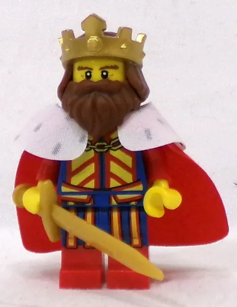 LEGO 71008 Minifigure Series 13 col195 Classic King Minifigure