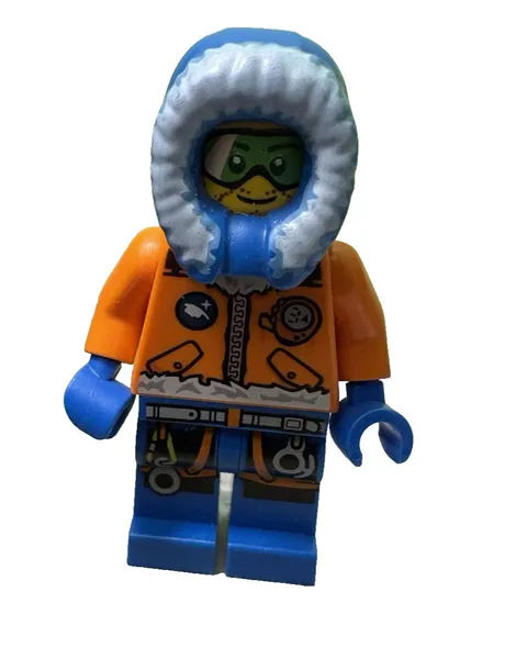 LEGO Artic Snow Explorer Minifigure Arctic Explorer with removable hat