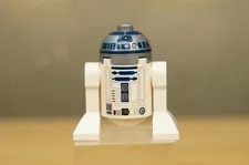 Lego R2-D2 Minifigure Purple Color Dots Astromech Droid Star Wars sw0527a