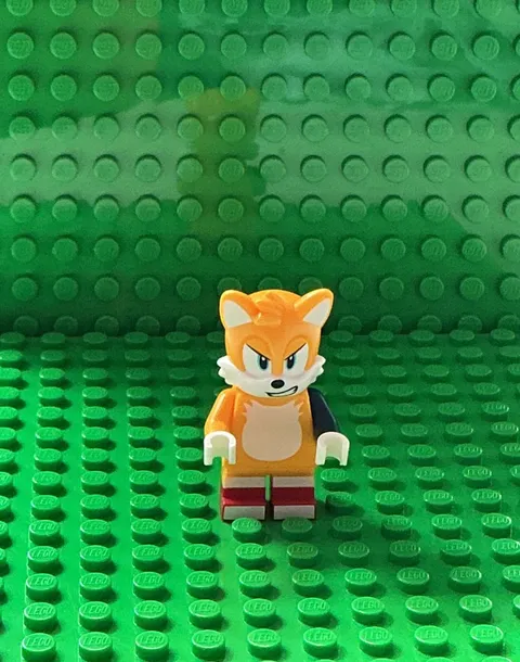Lego Minifigure - Sonic Tales - Miles Prower - Angry - son028
