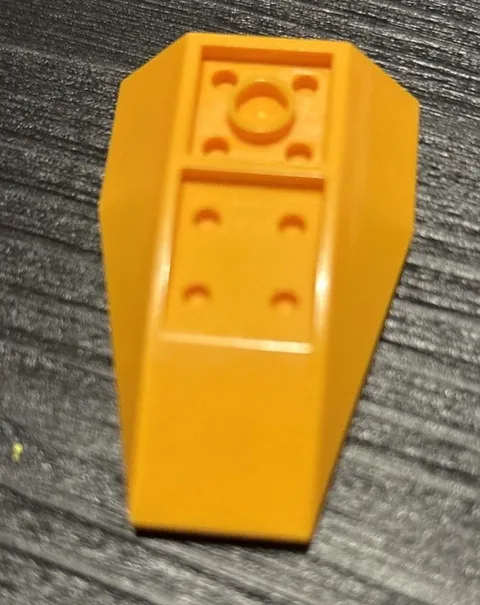 43713 LEGO Parts Wedge 6x4 Inverted Curved Light Orange (1)