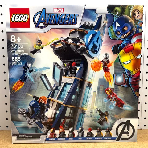 Lego Marvel Avengers 76166 Avengers Tower Battle (Retired) Brand New Sealed Box