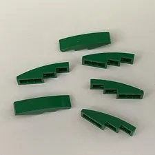 Lego 11153 Green Replacement Parts Pieces Lot of 6