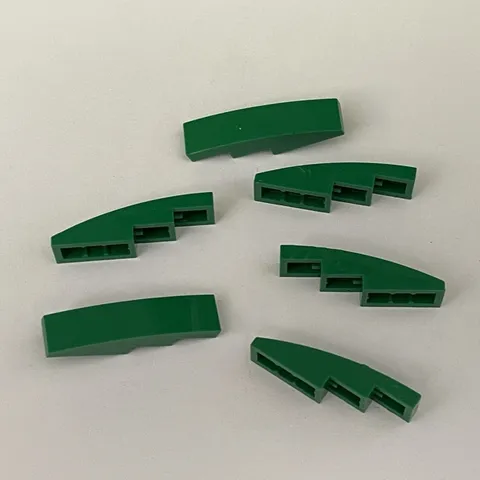 Lego 11153 Green Replacement Parts Pieces Lot of 6