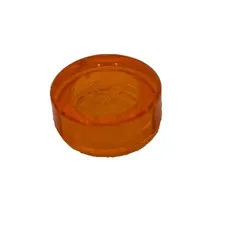 Lego 98138 Trans-Orange Tile Round 1 x 1 Element 4646865 6274747 6514197
