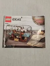 Lego Ideas Instruction Booklet - 21313 - Ship In A Bottle - 2018