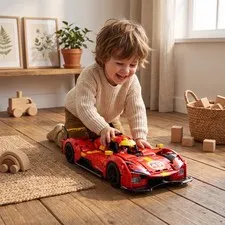 499P Car Building Blocks Moc Technic 42056 42232 42177 42172 42110 42115 42126 Set