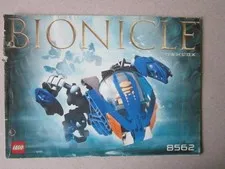Lego Building Instructions Instruction Bionicle 8562 Gahlok