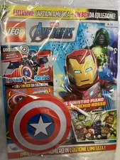 LEGO Marvel Avengers Magazine + Limited Tin Box Captain America 1 New Sealed