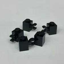 Lego 60476 Black Replacement Parts Pieces Lot of 5