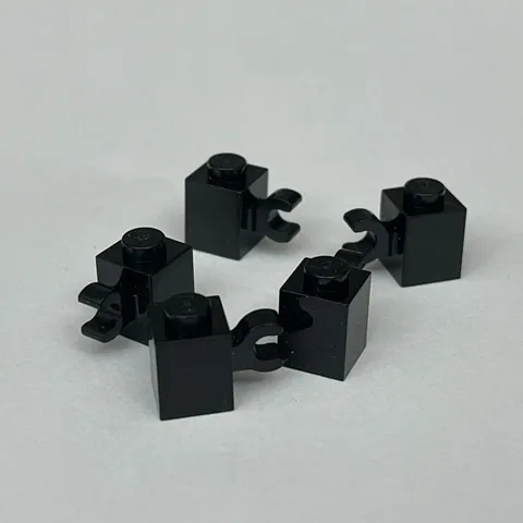 Lego 60476 Black Replacement Parts Pieces Lot of 5