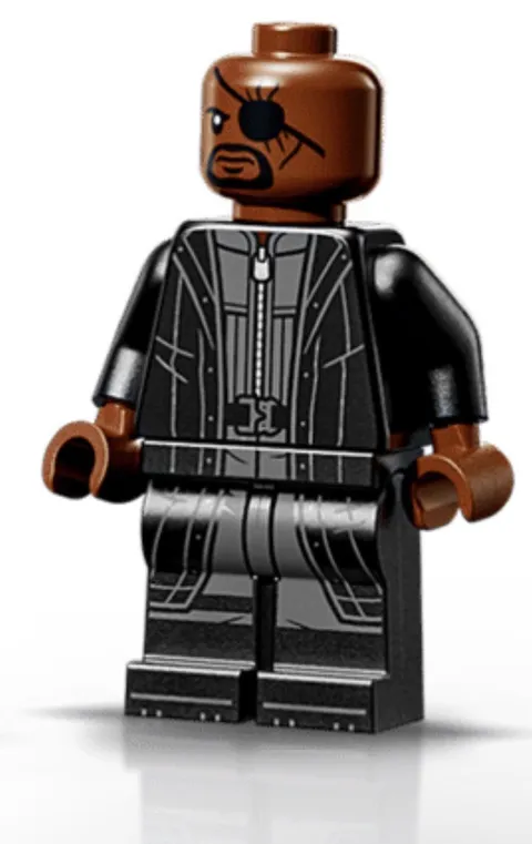 LEGO 76354 Marvel S.H.I.E.L.D. Helicarrier Nick Fury Minifigure Fast Shipping!!