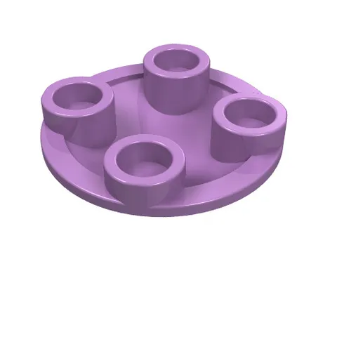 10x LEGO® Part 2654 - Plate