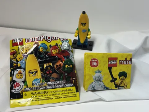 Lego Minifigures 71013, Series 16, Banana Guy, adult collector, great shape