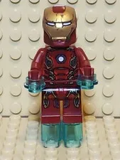 LEGO Iron Man Marvel Super Heroes Mark 45 76029 Ultron Avengers Stark MASK ISSUE