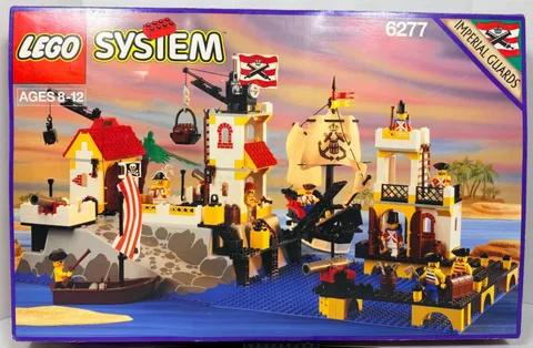 LEGO 6277 Pirates Imperial Trading 100% Verified Complete w/ Manual Box Vintage