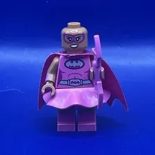 Lego Batman Pink Power Batgirl Movie Collectible Series 1 Minifigure (no hair)