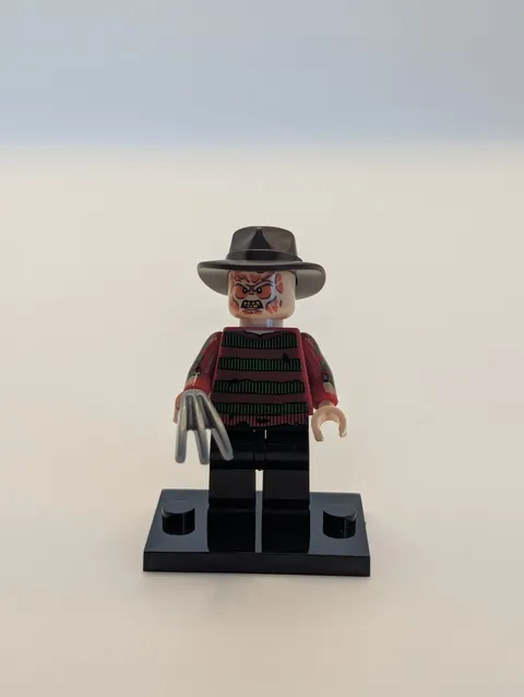 Lego FREDDY KRUEGER Custom Printed Minifigure MINIFIG Elm Street Horror