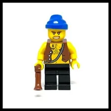 LEGO 852751 Pirate Vest Anchor Tattoo Minifigure 2009 Retired