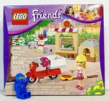LEGO 41092 Friends Stephanie's Pizzeria New Sealed Retired Fast Ship Cart NISB