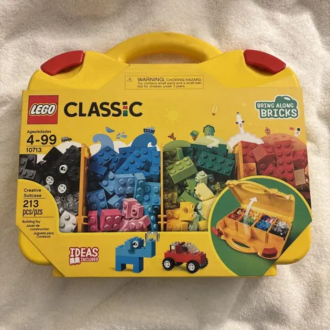 Lego 10713 Creative Suitcase Building Complete Toy Set Ages 4+ 213 Pieces