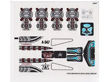 LEGO STICKER SHEET 70164 HURRICANE HEIST from set New & Genuine