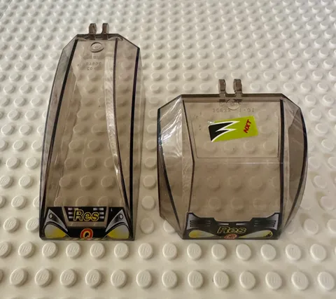 LEGO Windscreens For Set 4607 with Stickers
