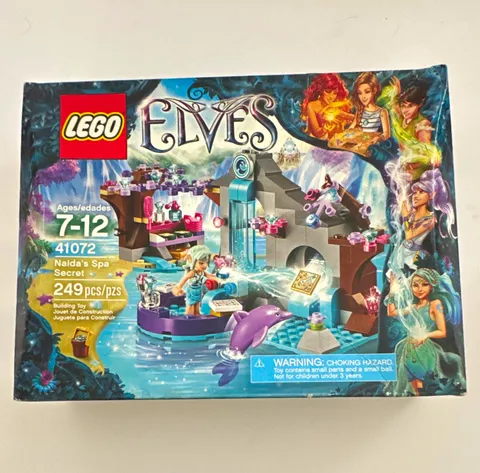 LEGO Elves 41072 Naida's Spa Secret Set w/ Naida 249 Pieces Ages 7-12 (Box)