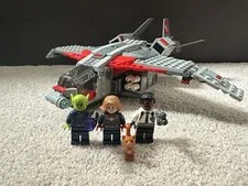 Lego Marvel 76127 Captain Marvel and The Skrull Attack Complete No Box or Manual