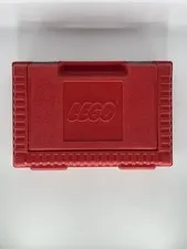 Vintage 1985 LEGO Red Storage Case Carrying Box Hard Plastic USA