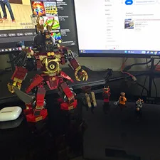 LEGO NINJAGO Samurai Mech 9448 100% complete no instructions/box great condition