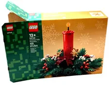 LEGO Seasonal 40743 Christmas Table Decoration BOX ONLY  ✨Ships Carefully & Flat