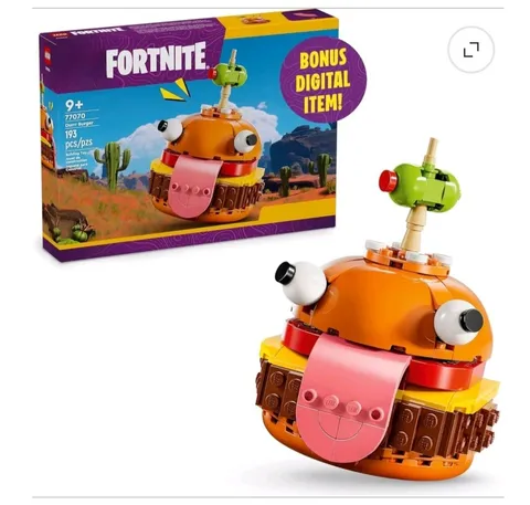 Fortnite Durrr Burger Building Set - Collectable Toy for Gamers, Ages 9+ - 77070