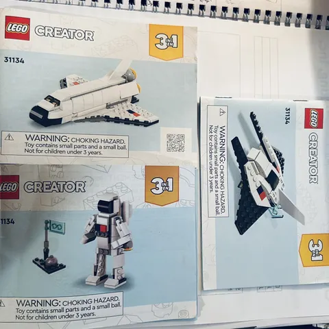 Lego #31134 Instruction manuals Only (3)