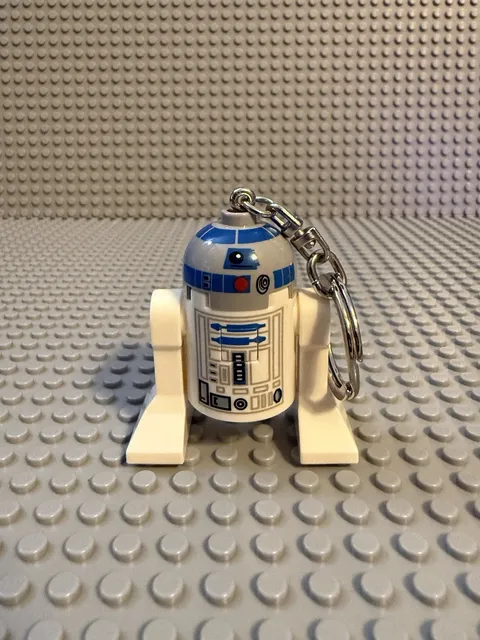 LEGO Star Wars R2-D2 Keychain Flashlight Working