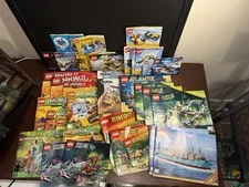 LEGO Instruction Manual Lot: Ninjago, Creator, Dinos, & More