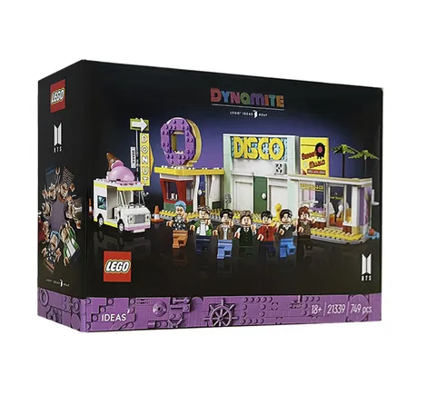 Lego Ideas 21339 BTS Dynamite Music Video Set Minifigures NEW & Sealed