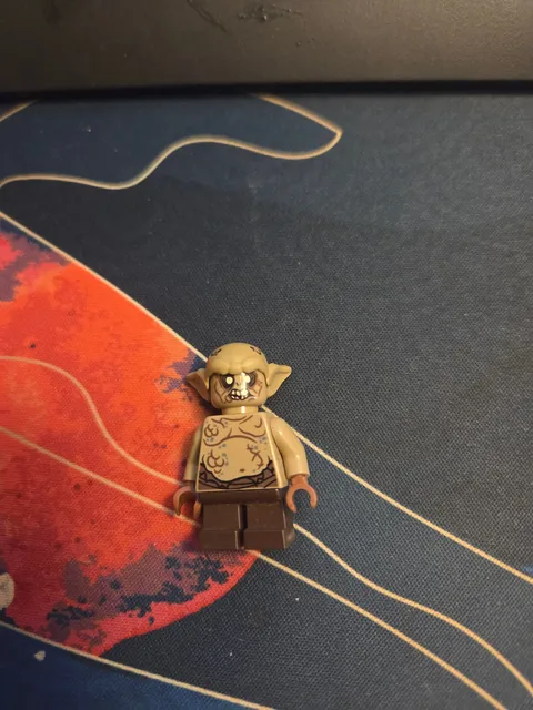Lego Goblin Scribe Minifigure, Hobbit Goblin Mine set. Great condition