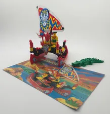 LEGO SYSTEM 6256 Islander Catamaran 100% Complete Set w/Manual Great Condition!
