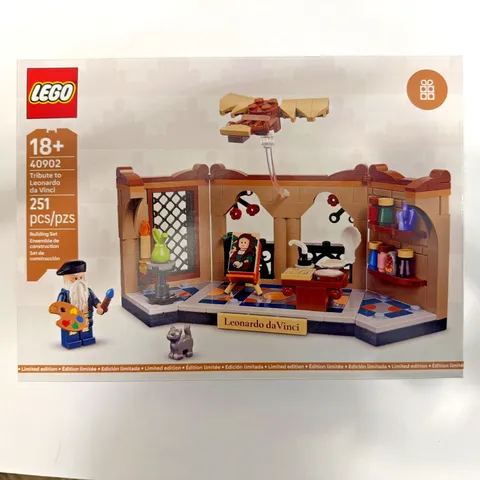 NEW/SEALED Lego Leonardo da Vinci 40902 GWP Limited Set