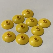 Lego 4740 Yellow Replacement Add-on Parts Pieces Lot of 10
