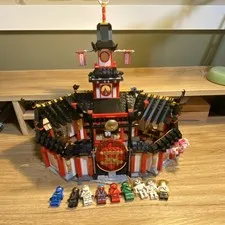 LEGO NINJAGO Legacy 70670 Monastery of Spinjitzu  w/ instructions 99% complete