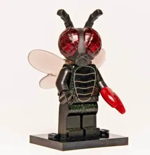 SEALED Lego CMF Series 14 Minifigure: Fly Monster Bug Alien (col14-6) 71010 (blk