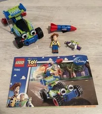LEGO Toy Story set 7590 Woody and Buzz to the Rescue nearly complete SEE DESCRIP