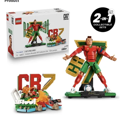 LEGO CR7 Cristiano Ronaldo World Cup Bundle - Limited Time Offer - Collection