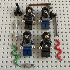 LEGO Prince of Persia Minifigure Lot x4 - Setam Claw Hassansin Ghazab (2010)