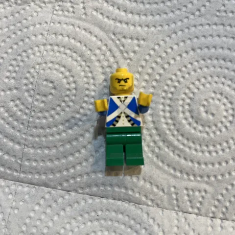 Vintage Lego Imperial Bluecoat Soldier Minifigure late 80’s early 90’s
