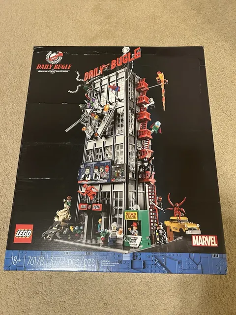 LEGO Marvel Super Heroes: Daily Bugle (76178) Brand New Sealed Box NISB